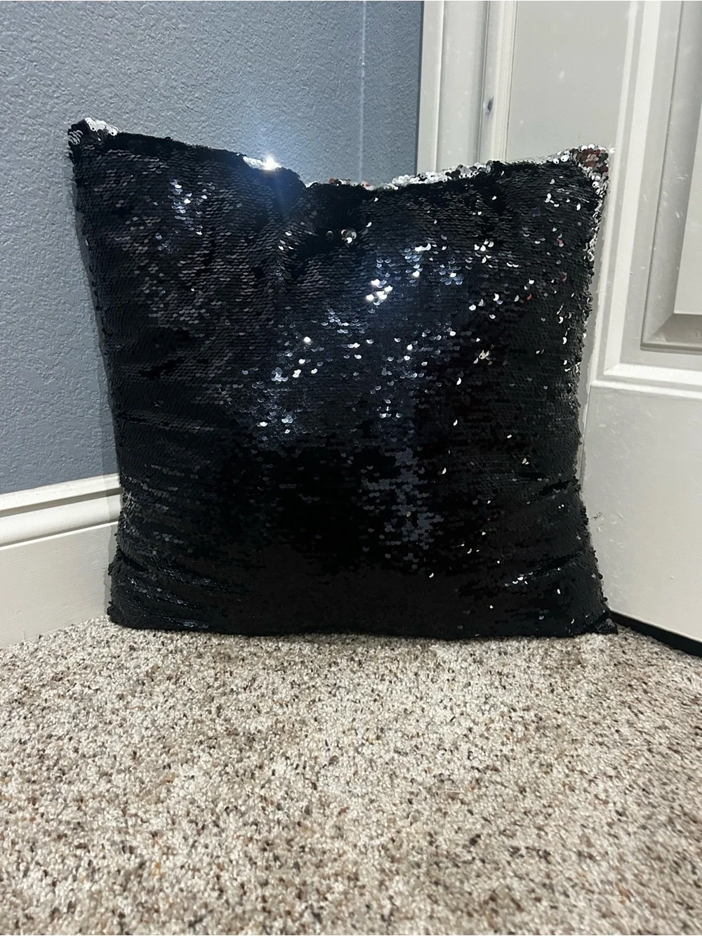 Decorative Pillows- Grey and black